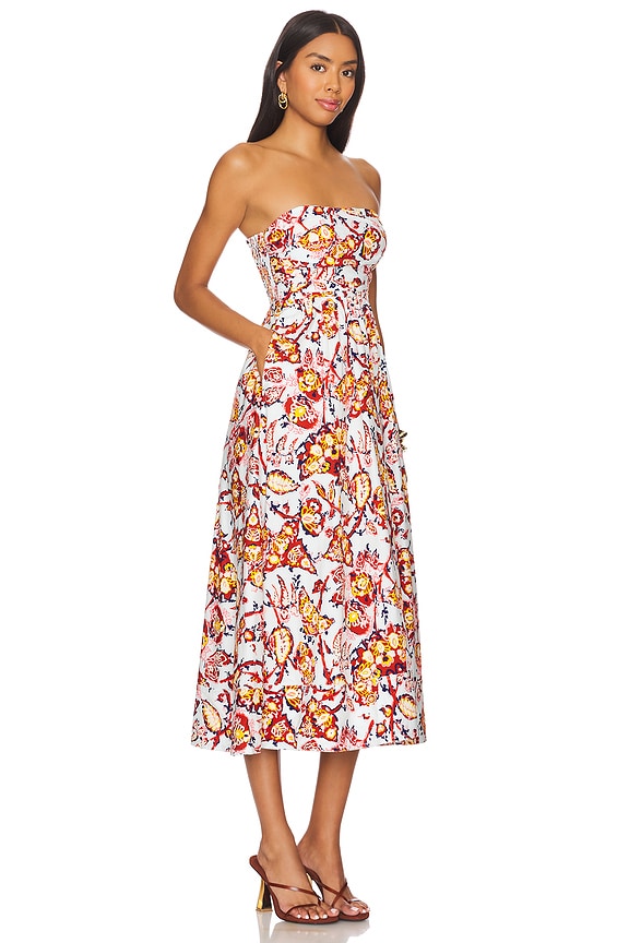 view 2 of 3 ПЛАТЬЕ TATE in Acqua Multi