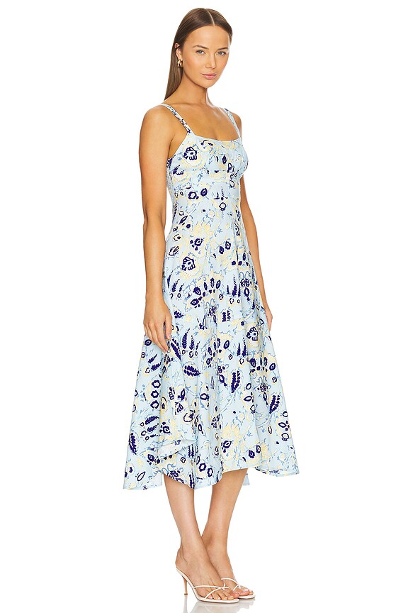 view 2 of 3 VESTIDO HARLOW in Ice Water Multi