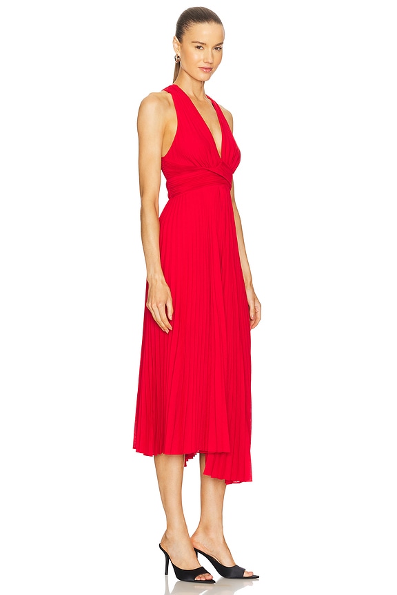 view 2 of 3 Everly Dress in Rouge