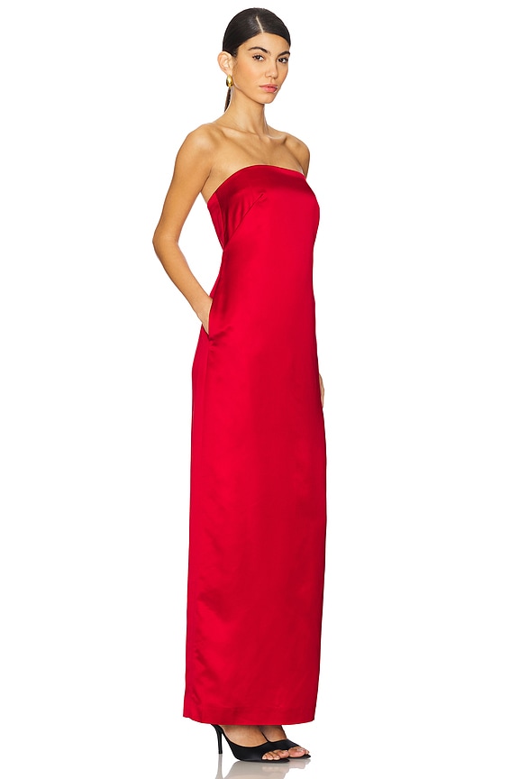 view 2 of 3 Ani Gown in Really Red