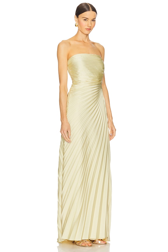 view 2 of 4 VESTIDO BIANCA in Light Canary