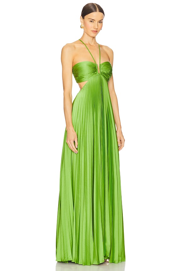 view 2 of 3 Moira Dress in Lily Green