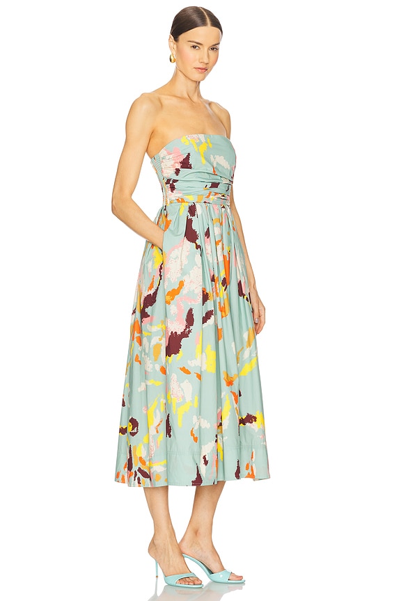 view 2 of 3 Tate Dress in Mint Multi