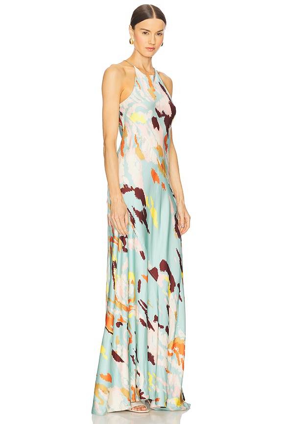 view 2 of 3 Sybil Dress in Mint Multi