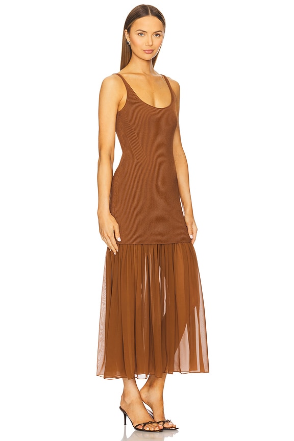 view 2 of 3 Micky Dress in Light Chestnut