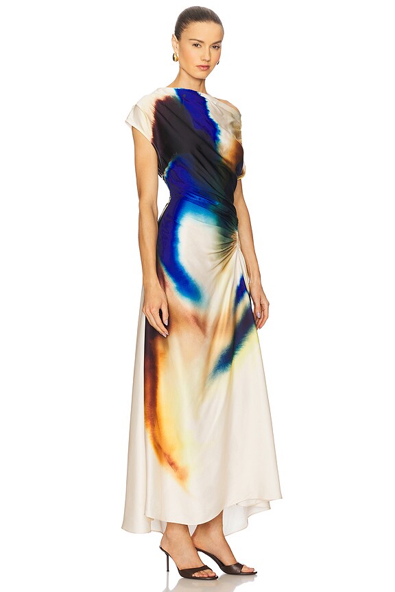 view 2 of 4 Penny Dress in Lapis Multi