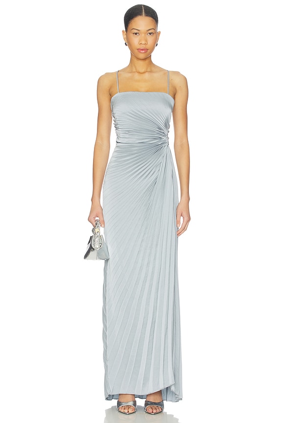 view 2 of 4 Layla Gown in Steel Blue