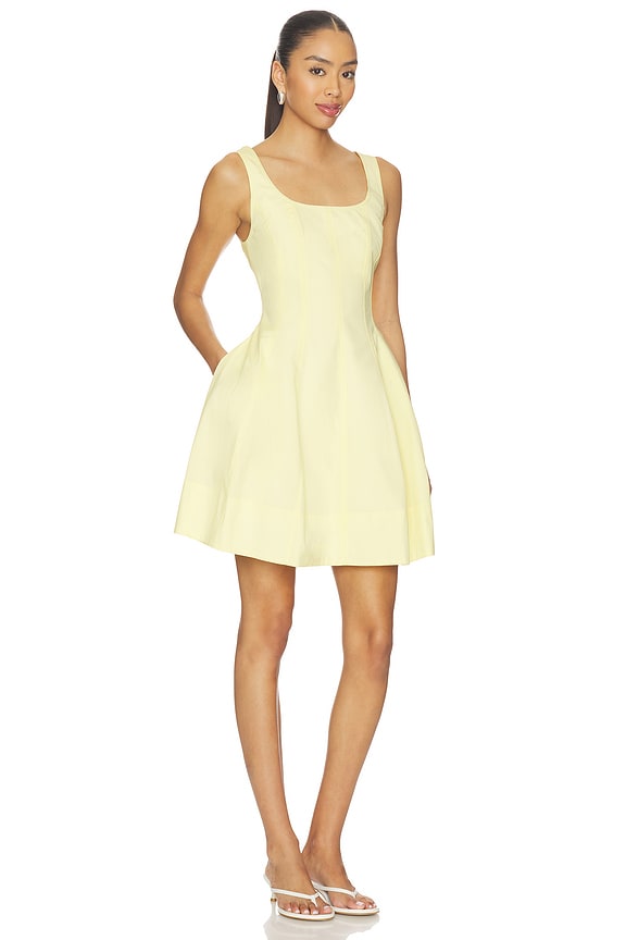view 2 of 3 Vea Dress in Light Canary