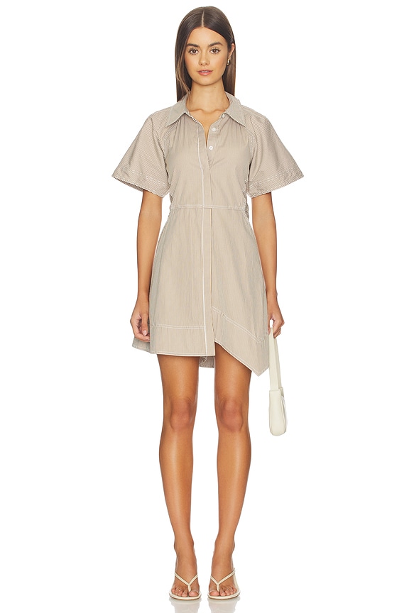 view 1 of 4 ROBE JULIE in Pearl & Aged Bronze