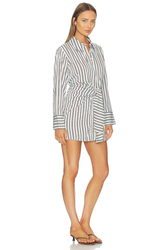 view 2 of 4 Mia Dress in Ice Mint & Ganache