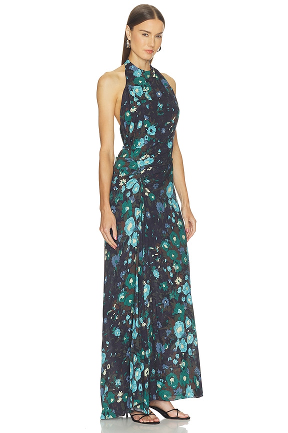 view 2 of 3 Scarlett Gown in Evening Blue Multi