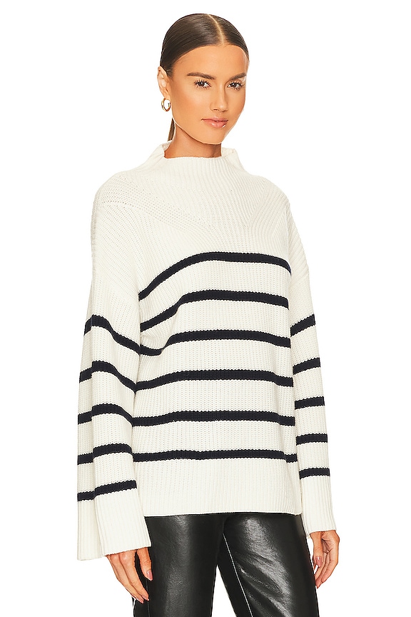 view 2 of 4 LOUISE セーター in Off White & Navy