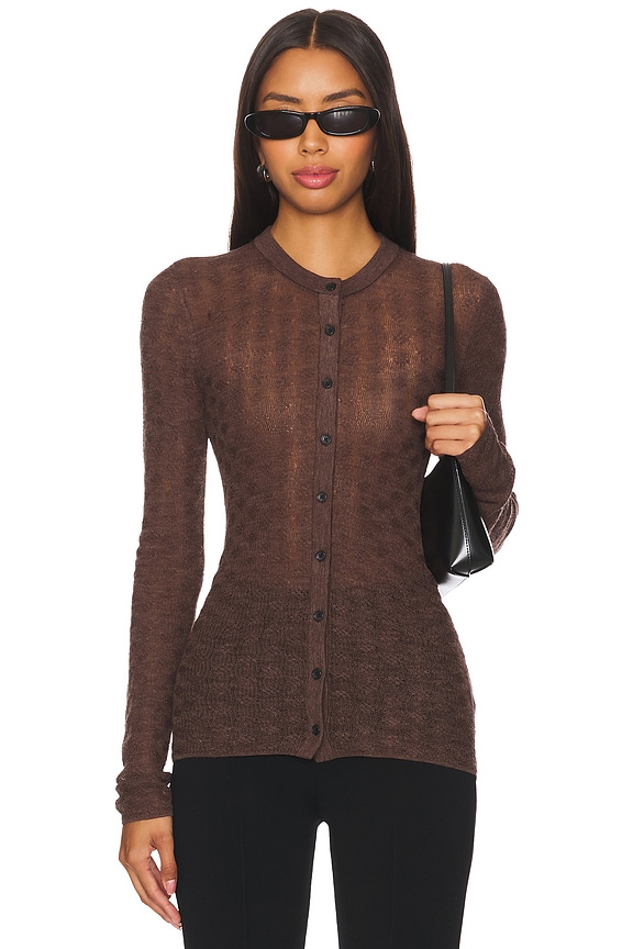 view 2 of 5 GILET MARLEY in Brown