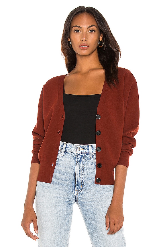 view 1 of 5 Peters Cardigan in Sumac