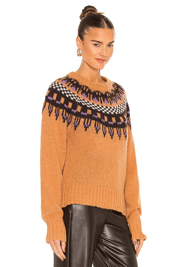 view 2 of 4 PULL OAKLEY in Cashew Multi