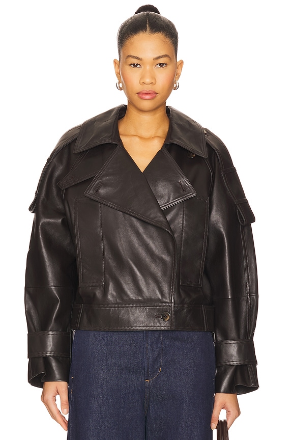 view 2 of 5 Miles Jacket in Deepest Brown