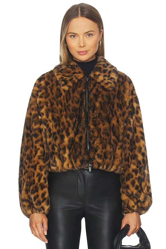 view 2 of 5 CHAQUETA ESME in Brown Multi