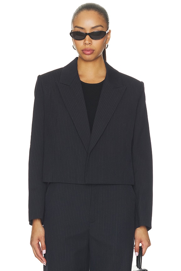 view 2 of 6 Cass Jacket in Evening Blue Stripe