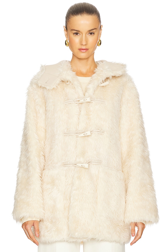 view 2 of 5 ПАЛЬТО WINSTON in Peach Dust