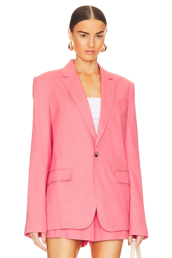 view 2 of 5 BLOUSON DONOVAN in Dark Grapefruit