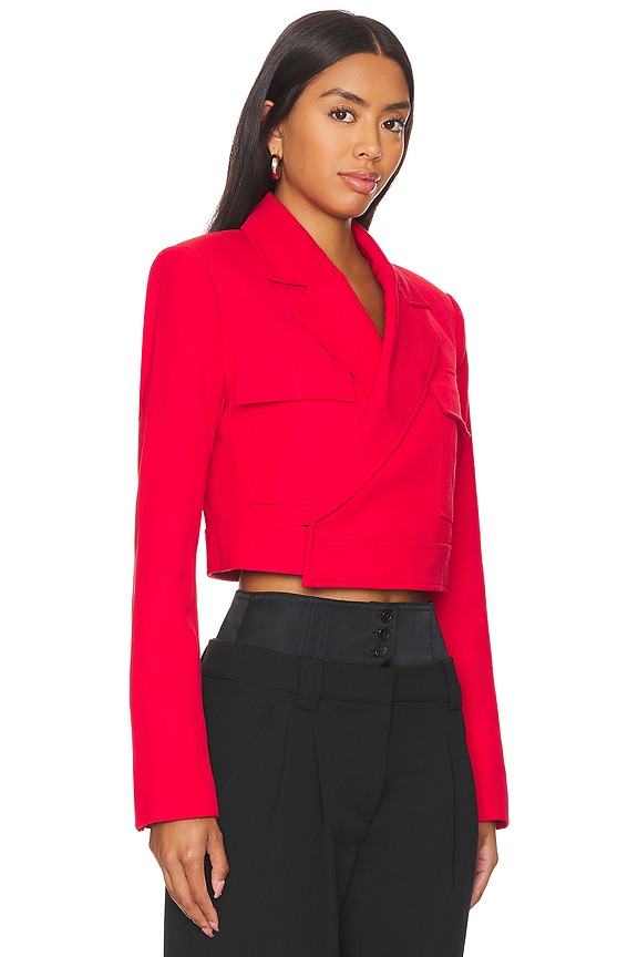 view 2 of 4 Reeve Jacket in Ruby