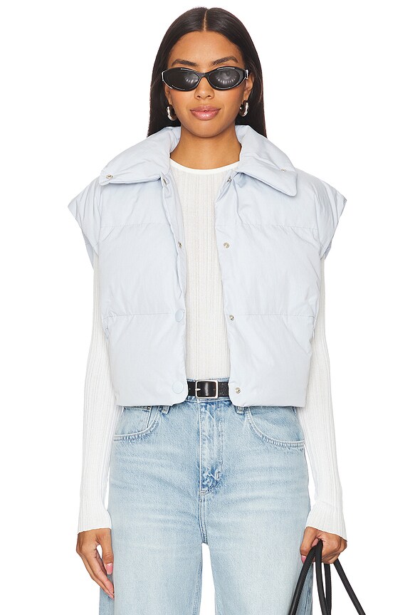 view 2 of 6 Tristan Puffer Jacket in Stone Blue