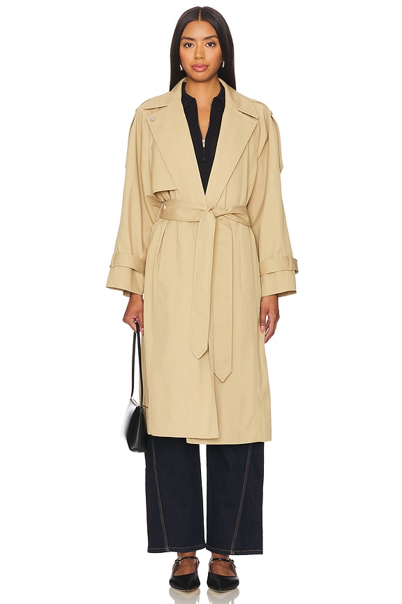 view 2 of 4 WYATT 코트 in Tuscan Tan