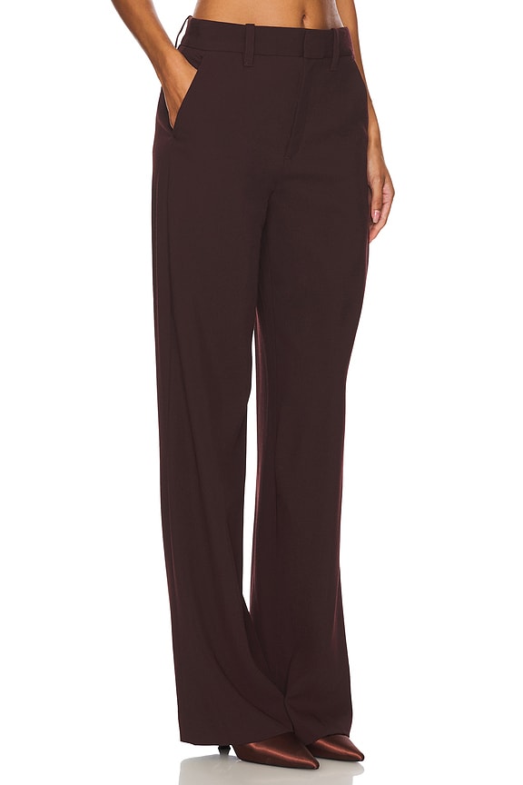 view 2 of 6 HIRSH パンツ in Chocolate Plum