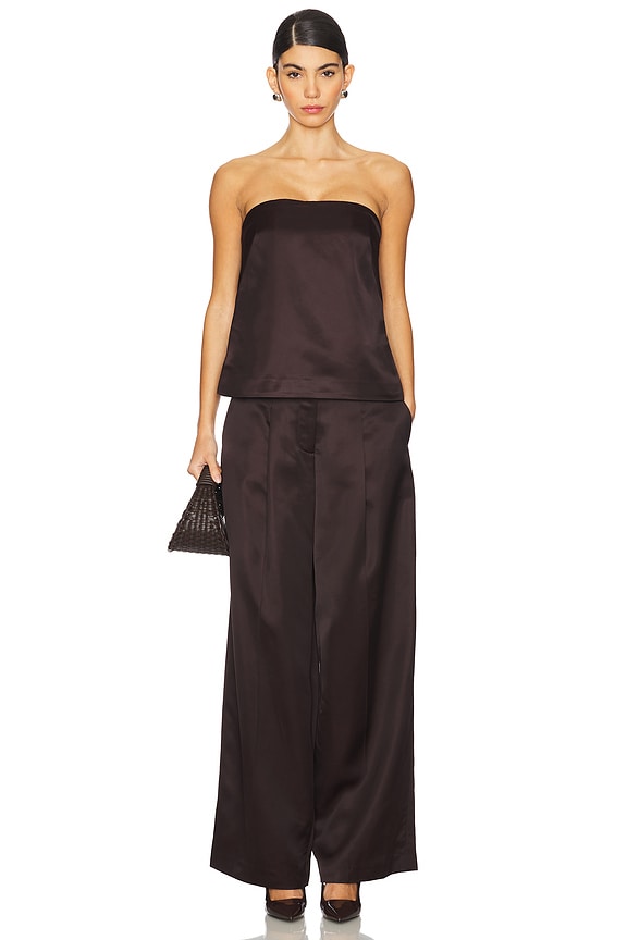 ATIRA PANT - CHOC/PLUM