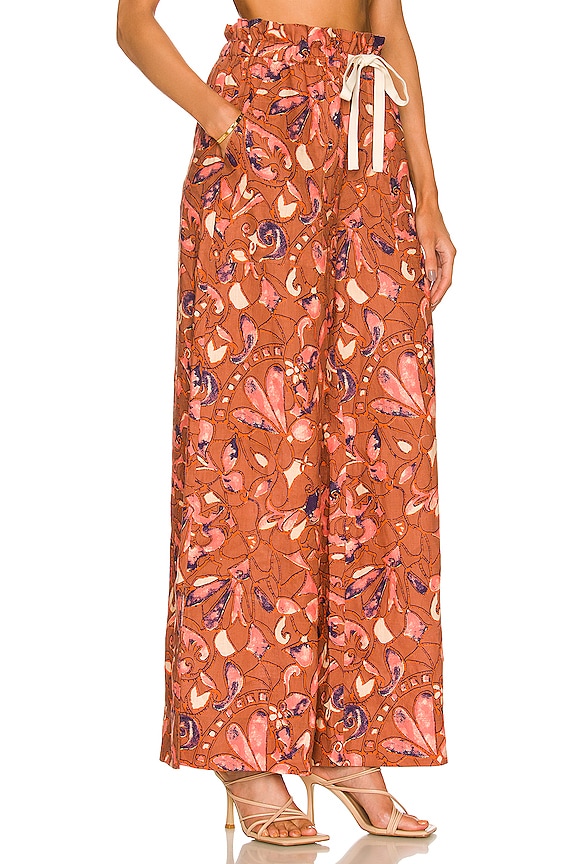 view 2 of 4 Naia Pant in Bronze Tone Multi