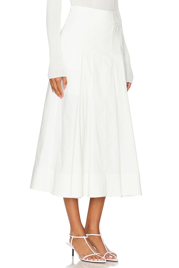 view 2 of 6 Eve Skirt in White