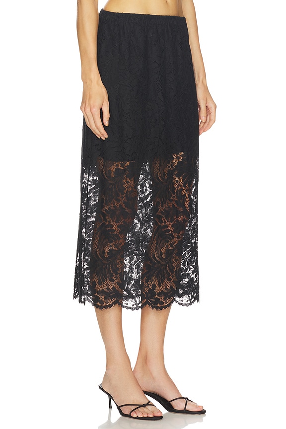 view 2 of 6 Lydia Skirt in Black