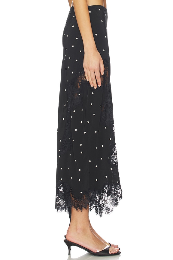 view 2 of 6 Olivia Skirt in Black & Cream