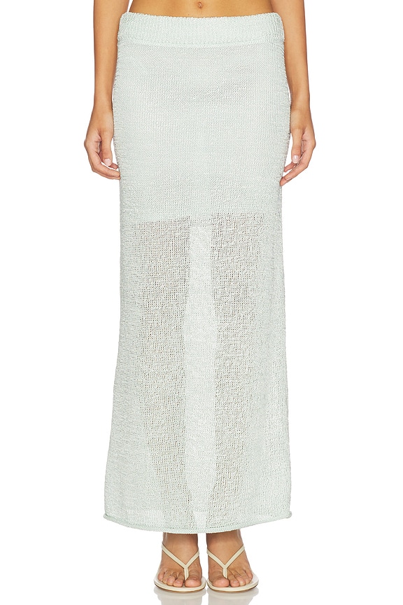 view 1 of 6 Loren Skirt in Pale Mint