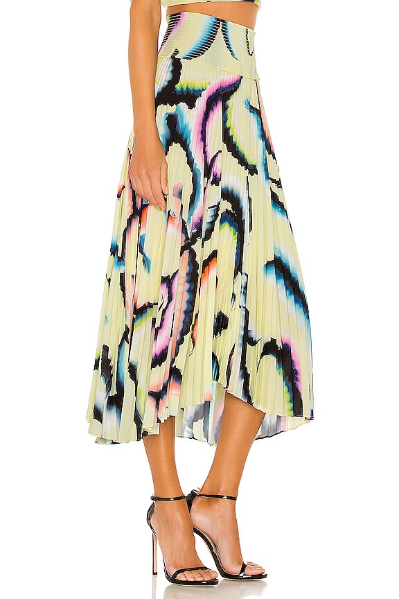 view 2 of 4 FALDA SONALI in Yellow Multi