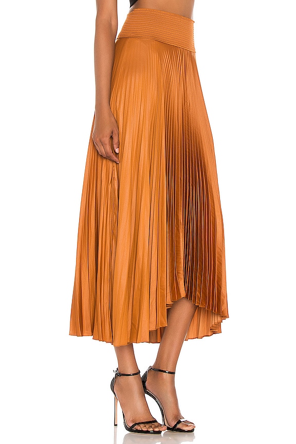 view 2 of 4 FALDA DEMI in Caramel