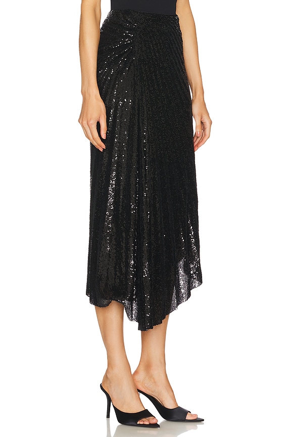 view 2 of 6 FALDA MAXI TORI in Black