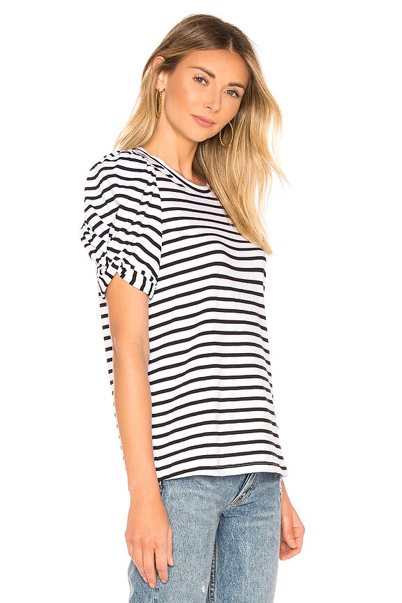 view 2 of 4 Kati Tee in Black & White