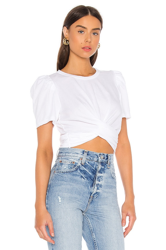 view 2 of 4 Monica Tee in White