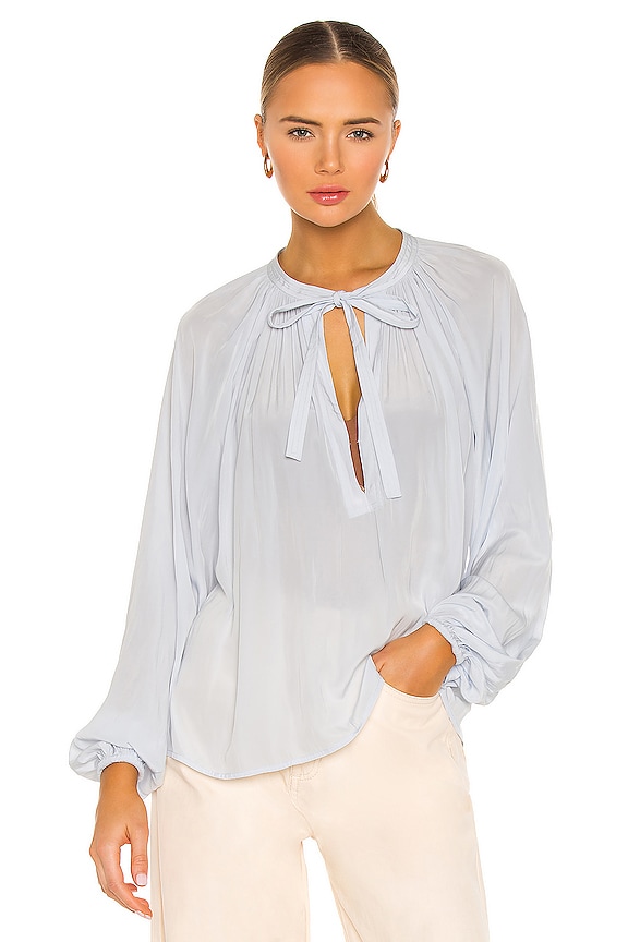 view 2 of 5 Delphina Top in Ice Blue