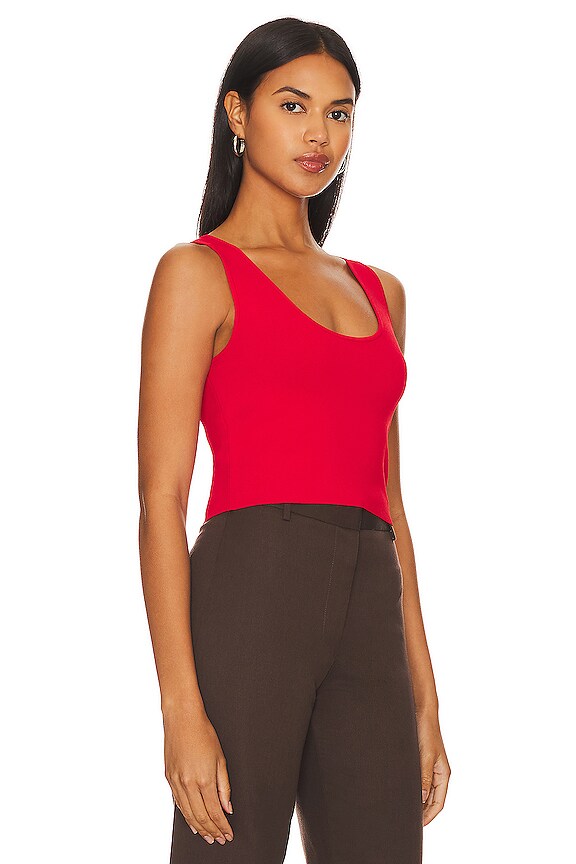 view 2 of 4 DÉBARDEUR CLEO in Vibrant Red