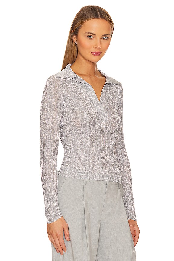 view 2 of 5 Elsa Top in Mercury