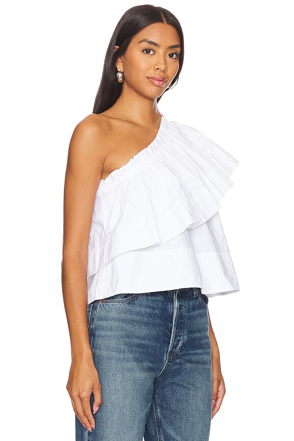 view 2 of 4 Pia Top in White