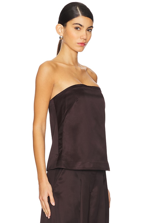 view 2 of 4 Ani Top in Chocolate Plum