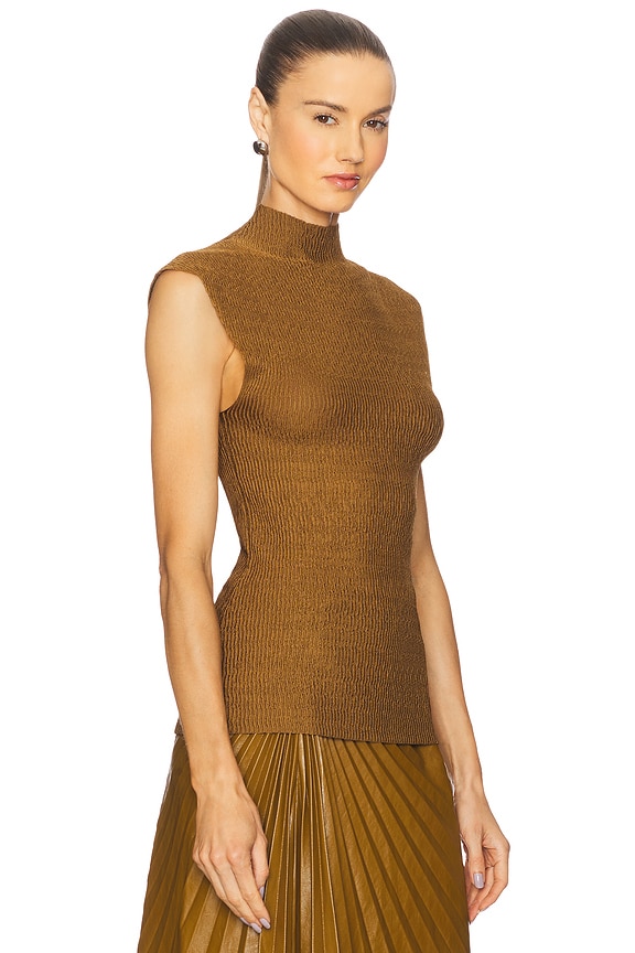 view 2 of 4 Jada Top in Saddle