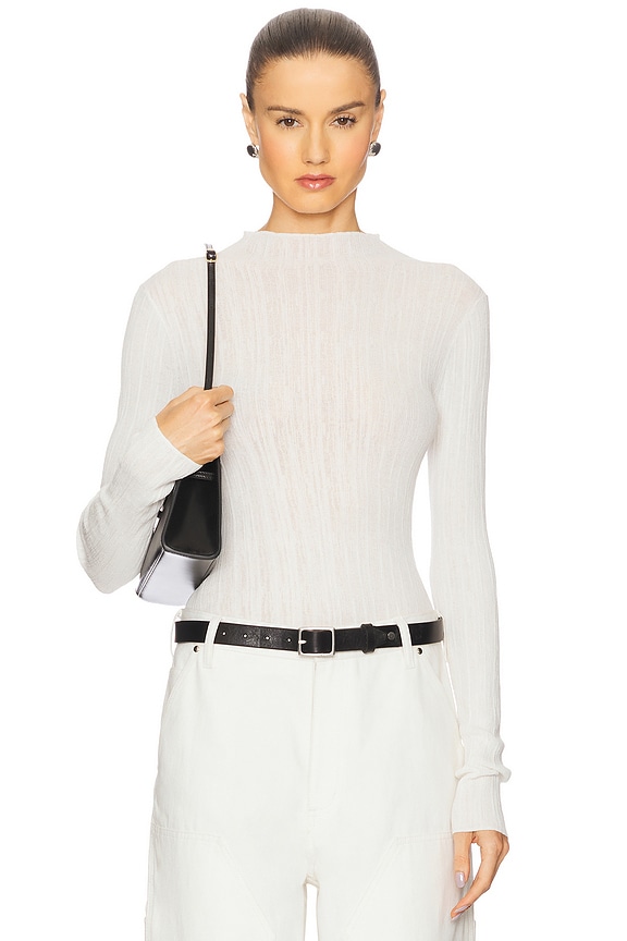view 1 of 4 Hugh Top in Bright White