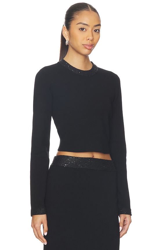 view 2 of 5 Marley Top in Black