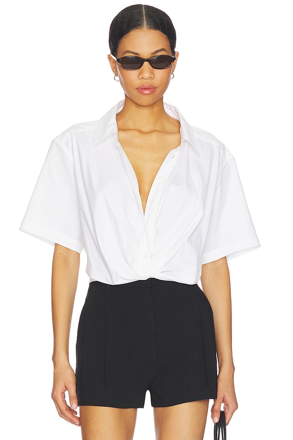 view 1 of 4 Lily Top in Bright White