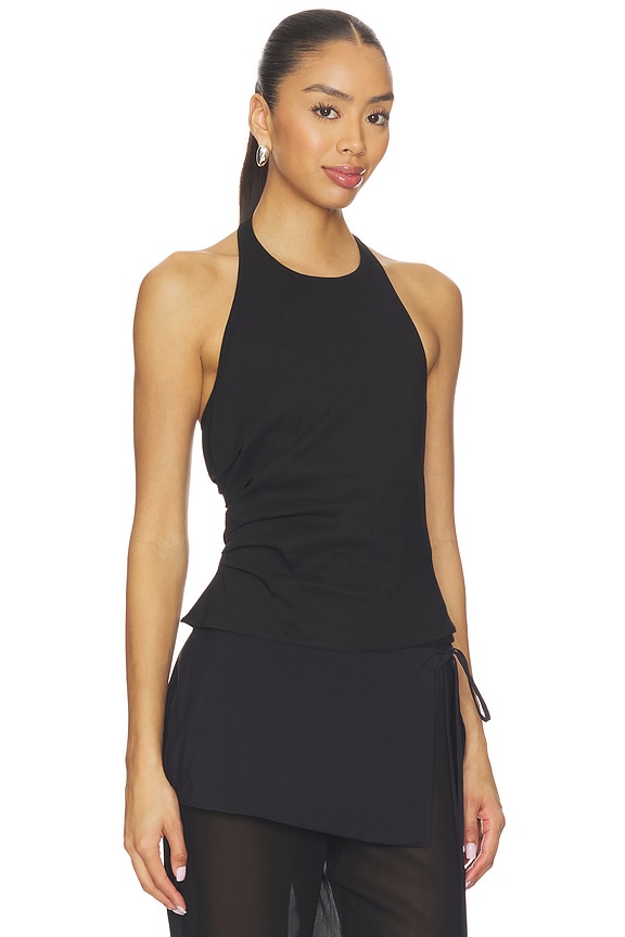 view 2 of 4 SYLVIE 탑 in Black