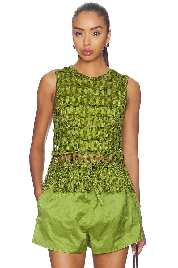 view 1 of 4 Esme Top in Sage